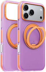 Torras Ostand O3 Hue Back Cover Prună Dulce iPh...