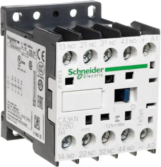 Schneider Electric Спомагателен Контакт Индустриален Тип CA3KN22BD