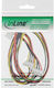 InLine 4-Pin Molex - 4-Pin Molex Cable 0.55m Πολύχρωμο 29654A