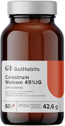 GutHabits Bovine Colostrum 45% IG Supliment pentru Întărirea Sistemului Imunitar 60 Capsule GutHabits Bovine Colostrum 45% IG Supliment pentru Întărirea Sistemului Imunitar 60 Capsule