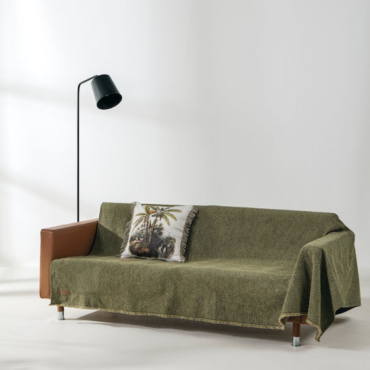 Kentia Mick Cuverturi Pentru Canapea de Fotoliu Jacquard 170x180cm Verde