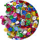 Craft Fun Метални Пайети Кръгове 6,5 мм 215427
