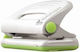 Tetis Paper Punches with 2-Hole Guide for 10 Sheets in Green Colour