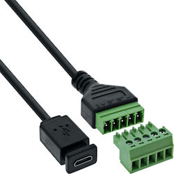 InLine Cablu DC - DC 1m 1 buc
