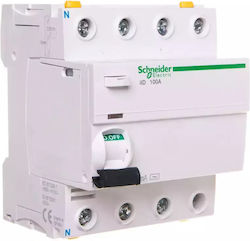 Schneider Electric Αυτόματη Ασφάλεια 100A Τετραπολική AC Schneider Electric Αυτόματη Ασφάλεια 100A Τετραπολική AC