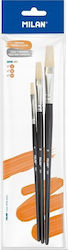 Teka Reihe 501 Milan Set Kunstpinsel Nr 6 10 14 3 Stück Teka Reihe 501 Milan Set Kunstpinsel Nr 6 10 14 3 Stück