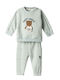 Kids Sweatpants Set With Top Light Blue