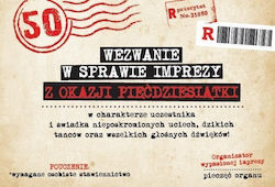 Armin Style Party Invitation