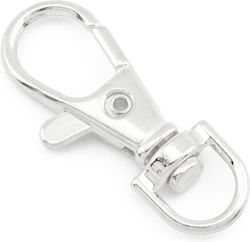 Metall Link 35x10mm Nachbildung Rhodium Nachbildung Rhodium