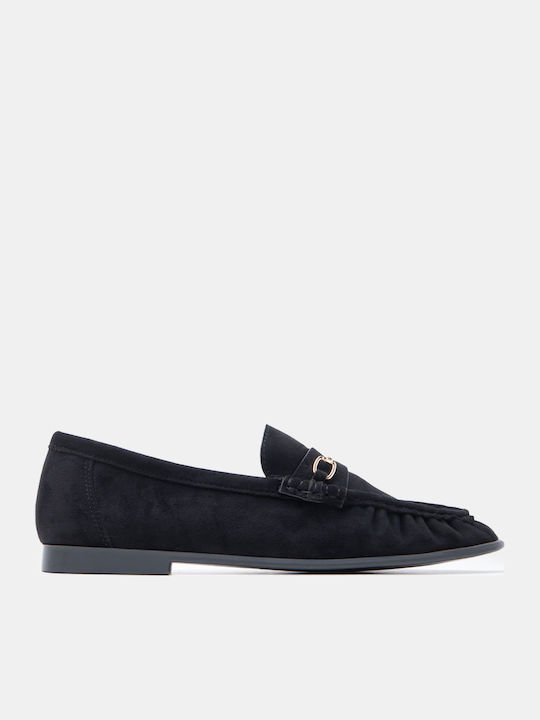 Luigi Women's Loafers In Black Colour