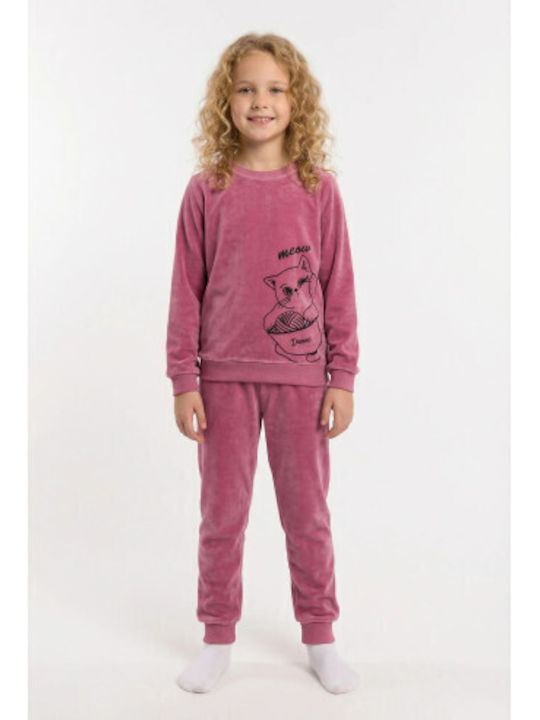 Dreams by Joyce Kids Pyjamas Winter Cotton Magenta
