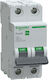 Schneider Electric Αυτόματη Ασφάλεια 20A Διπολική
