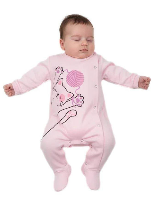 Dreams by Joyce Yarnball Baby-Strampler Rosa