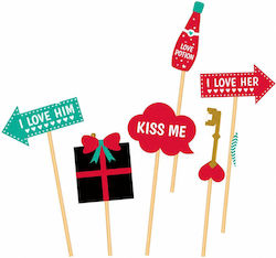 Photo Booth Prop Set 12 Pieces