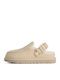 Goldenstar Suede Damen Hausschuhe Beige