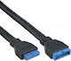 InLine Cablu de semnal 0.35m 33448I 1 buc