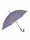 Rain Automatischer Regenschirm mit Gehstock Mehrfarbig