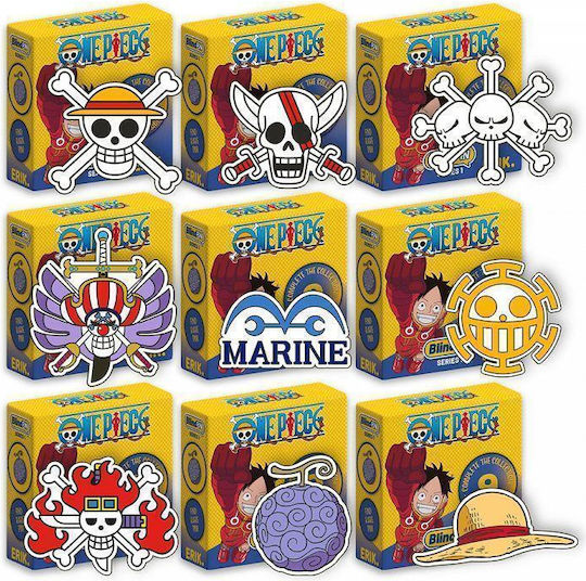 Stand 24 Collectible Badges Mystery Box One Piece Series 1