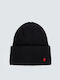 Beanie Men's Knitted Beanie in Black