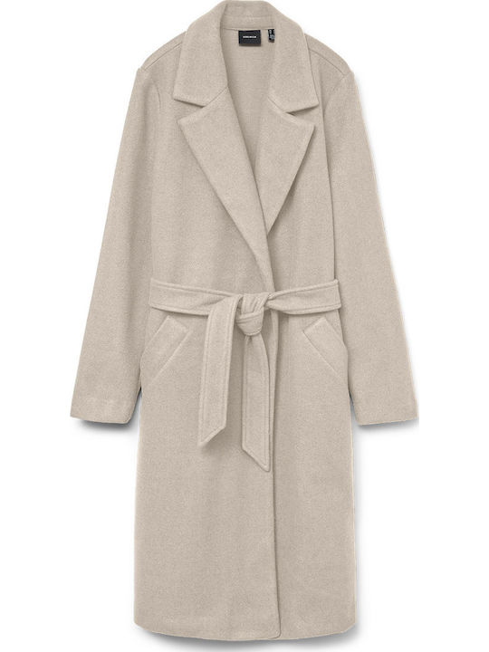 Vero Moda Women's Coat Oatmeal