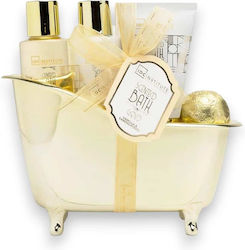 IDC Institute Vanilla & Sandalwood Hautpflege-Set Für Körperreinigung 4 Stück IDC Institute Vanilla & Sandalwood Hautpflege-Set Für Körperreinigung 4 Stück