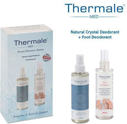 Thermale Med Natural Crystal Hautpflege-Set 2 Stück