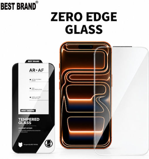 Best Brand Full HD Sticlă Călită Ar+af Zero Edge iPhone 16 Pro Max iPhone 17 Pro Max iPhone 18 Pro Max