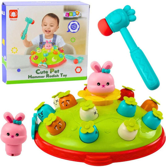 Lean Toys Παιχνίδι με Σφυράκι με Ήχους για 36+ Μηνών