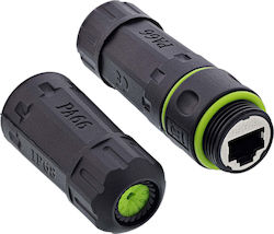 InLine 1 Stück Glasfaser-Adapter