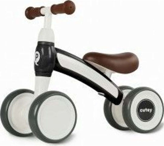 Q Play Children's Balance Bike Cutey Black