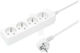 Velstro Extension Cord Cable Extension with Length 5m Cross Section 3 x 1mm² and Grounding