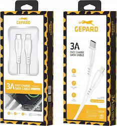 Gepard USB-C to Lightning Cable White 1m Gepard USB-C to Lightning Cable White 1m