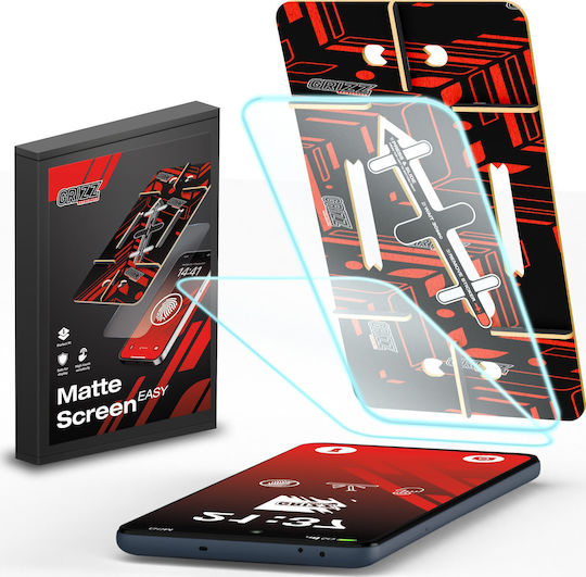 Grizzglass Matte Screen Easy Matte Protective Film Nothing Phone 1 2 Pack