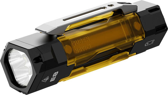Wuben Rechargeable LED Flashlight with Maximum Brightness 1300lm