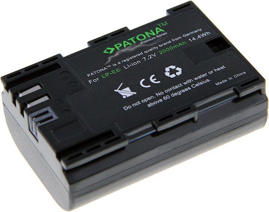 Patona Батерия Canon Lp-e6 2000mAh Li-ion Premium Pt1212