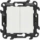 Kontakt-Simon Recessed Rotary Key Switch without Frame Aller Retour