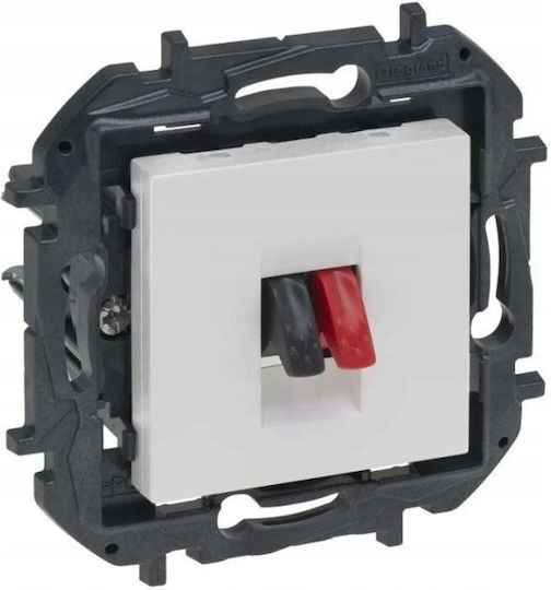 Legrand Niloe Priză pentru difuzoare în culoare albă 863185B