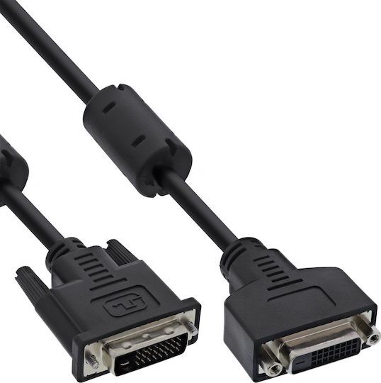 InLine DVI-Kabel DVI-D-Stecker - 3m Schwarz 17763