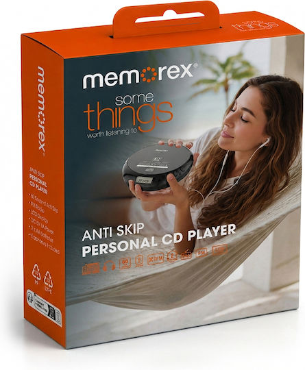 Memorex Memorex Tragbares Radio-CD-Spieler Schwarz