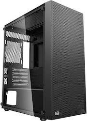PCCOOLER C3B310 Gaming Middle Tower Carcasă PC cu Deschidere Laterală Neagră
