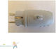 Lumel Wasserdichtes Schuko Stecker Grau