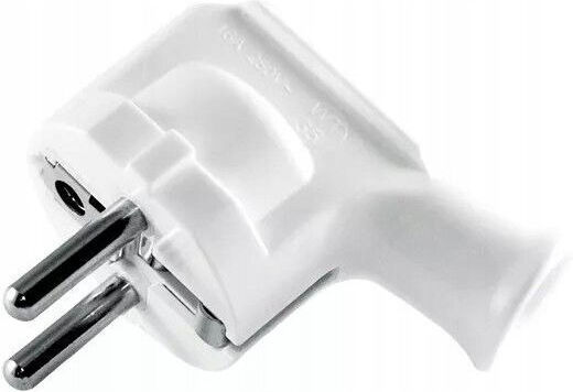 Duwi Schuko Stecker Ecke Mit Ring Weiß