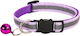 Отразяващ Ошийник Safety Clip Лилав 19-32см Шир...