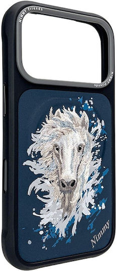 Nimmy Case Horse Compatible Magsafe Iphone 18 Pro/17 Pro Navy Blue
