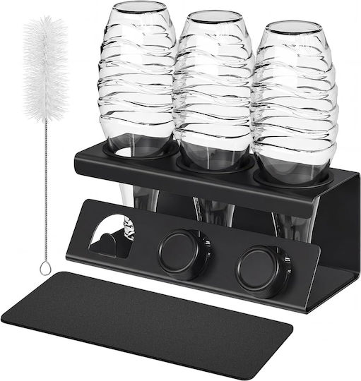Songmics Scurgător de chiuvetă Inox Negru 30x14x12cm Songmics Scurgător de chiuvetă Inox Negru 30x14x12cm