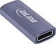 InLine USB-C Weiblich auf USB-C Weiblich Konverter Grau