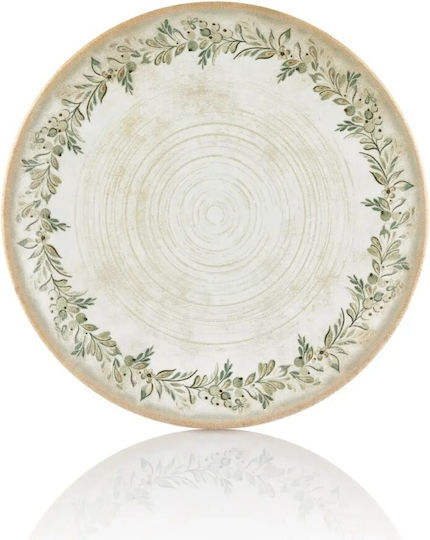 By Bone Olivia Shallow Plate Made of Porcelain 12 Pieces
