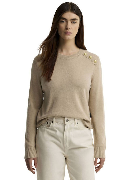 Barbour Damen Pullover Beige