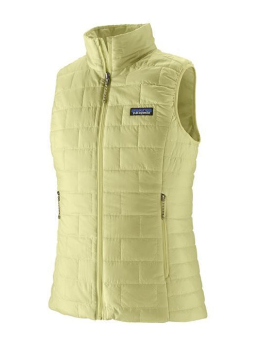 Women's Sleeveless Jacket for Winter Green