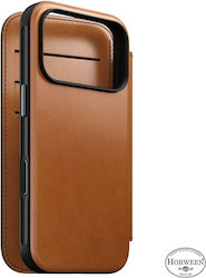 Nomad Modern Leder Folio Saddle Horween Für Iph...